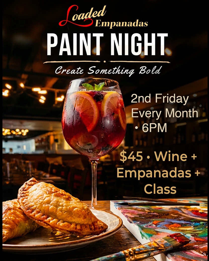 Paint Night flyer